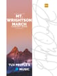 Mt. Wrightson March Concert Band sheet music cover